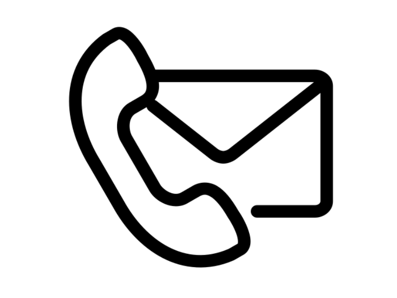 Icono de contacto para redes sociales